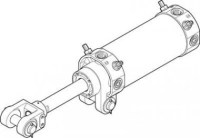 DW-80-100-Y-AB Kloubový pohon FESTO-557916