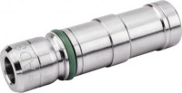 nástrčný adaptér, s ventilem 10mm hadička, 2 těsnění mosaz nikl VT1820-142408081