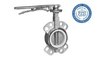 Škrtící klapka / klapka BELLA nerezové těsnění PTFE kotouč 316 PN16 DN40-DN100