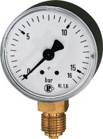 Standardní manometr G1 / 4R, 63mm, 0-4bar 115