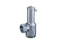 Úhlový přetlakový ventil z nerezové oceli, nastavitelný, DN20, 3/4" závit, pro vodu, Série 417