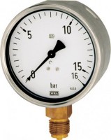 Vysoce výkonný manometr G1 / 2R, 160 mm, 0-250 bar, CN 534
