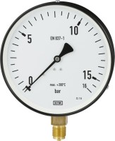 Vysokoteplotní manometr M20x1,5R, 160mm, 0-250bar M160R.WT250M20