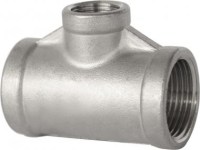 Závitové T WWW červené. 2x3 / 8-1 / 4, SS316 4000 3 / 8-1 / 4 ES